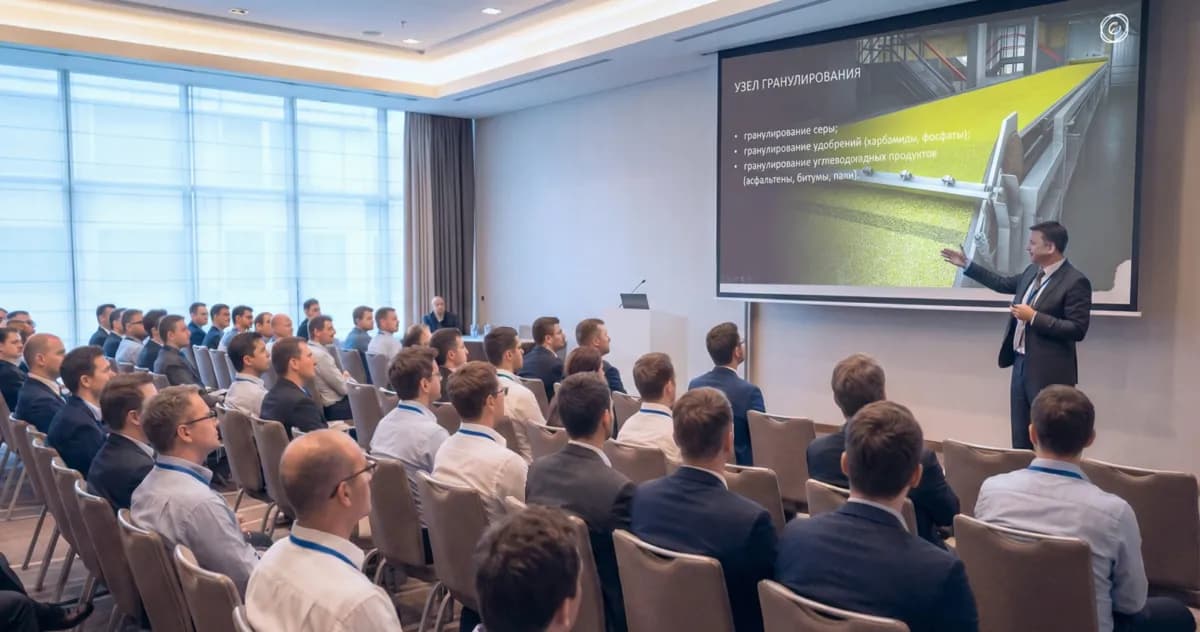 Технологии производства и надежность оборудования для гранулирования серы